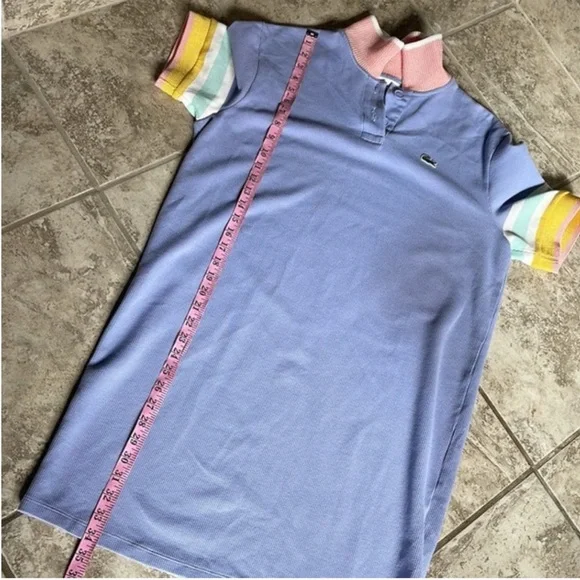 Lacoste Women's Lavender Polo Dress - Picture 7 of 7